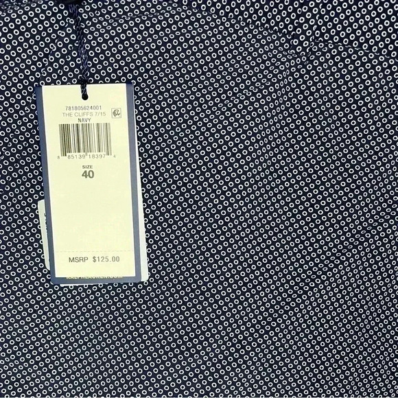 Polo Golf by Ralph Lauren  blue and white print shorts sz 40 - Picture 3 of 7